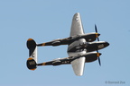 P48 Lightning banking past the camera