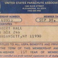 USPA Membership Card