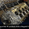 Bugatti 16 Cylinder Engine