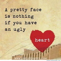 A pretty face is nothing