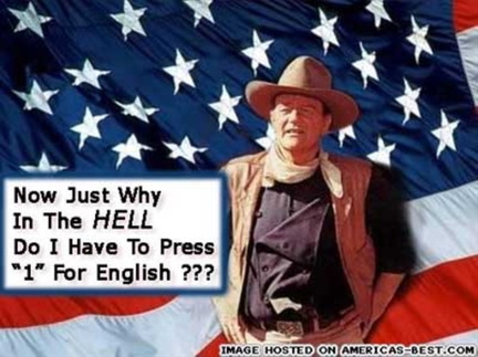 John Wayne Press One 4 English