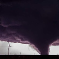 A large tornado touched down in Groom Texas 11-16-2015