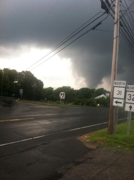 CT Tornado near Mansfield