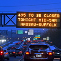 Government shuts down the Expressway overnight due to winter storm Hercules