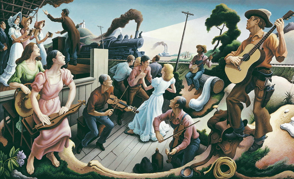 Thomas Hart Benton - The Sources of country music
