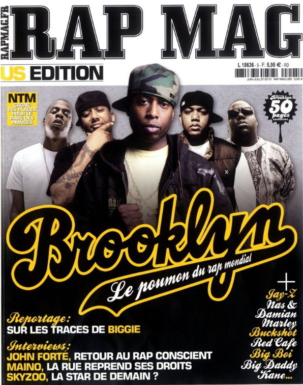 Maino - Rap Mag - June July 2010 - Cover