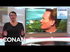 Conan Makes Headlines In Greenland - CONAN on TBS