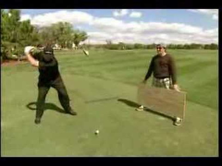 One Of A Kind Golf Trick Shot With Dan Boever-Take 2